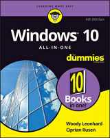 9781119680574-1119680573-Windows 10 All-in-One For Dummies,, 4th Edition (For Dummies (Computer/Tech))
