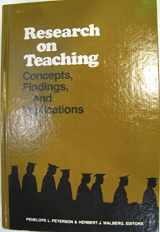 9780821115183-0821115189-Research on Teaching: Concepts, Findings and Implications
