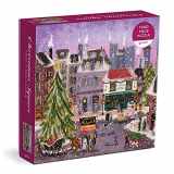 9780735371187-0735371180-Galison Christmas Square 1000 Piece Puzzle in Square Box from Galison - Holiday Puzzle for Adults with Beautiful Artwork from Joy Laforme, Thick and Sturdy Pieces, Perfect
