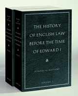 9780865977525-0865977526-The History of English Law before the Time of Edward I (2-volumes)