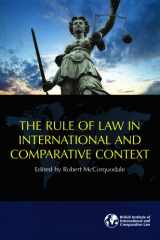 9781905221424-1905221428-The Rule of Law in International and Comparative Context