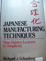 9780029291009-0029291003-Japanese Manufacturing Techniques: Nine Hidden Lessons in Simplicity