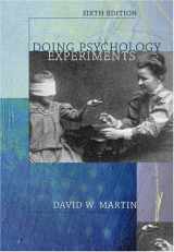 9780534602550-053460255X-Doing Psychology Experiments (with InfoTrac) (Available Titles CengageNOW)