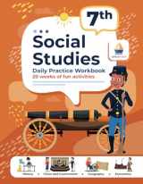 9781951048938-1951048938-7th Grade Social Studies: Daily Practice Workbook | 20 Weeks of Fun Activities | History | Government | Geography | Economics | + Video Explanations for Each Question (Social Studies by ArgoPrep)
