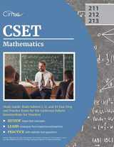 9781637980804-1637980809-CSET Mathematics Study Guide: Math Subtest I, II, and III Test Prep and Practice Exam for the California Subject Examinations for Teachers