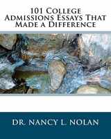 9781933819440-1933819448-101 College Admissions Essays That Made a Difference
