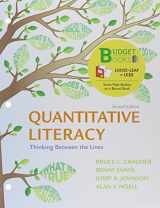 9781464125164-1464125163-Loose-leaf Version for Quantitative Literacy: Thinking Between the Lines