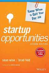 9788126572069-812657206X-Startup Opportunities, 2nd ed. [Hardcover] Sean Wise