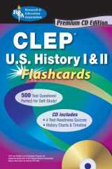 9780738606606-073860660X-CLEP® U.S. History I & II Flashcards w/CD (CLEP Test Preparation)