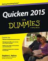 9781118920138-1118920139-Quicken 2015 For Dummies