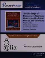 9781133956143-1133956149-Aplia™, 1 term Printed Access Card for Janda's The Challenge of Democracy Essentials: American Government in Global Politics, 9th