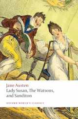 9780198835899-0198835892-Lady Susan, The Watsons, and Sanditon: Unfinished Fictions and Other Writings (Oxford World's Classics)