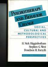 9780205143672-0205143679-Psychotherapy and Behavior Change: Social, Cultural, and Methodological Perspectives (Pergamon General Psychology Series)