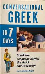 9780844245034-0844245038-Conversational Greek in 7 Days