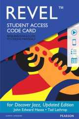 9780134319896-0134319893-Revel for Discover Jazz, Updated Edition -- Access Card