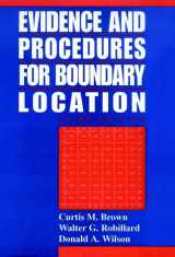 9780471552192-0471552194-Evidence and Procedures for Boundary Location