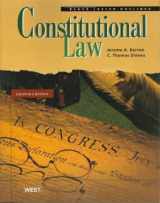9780314190314-0314190317-Black Letter Outline on Constitutional Law, 8th
