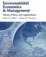 9781439080634-1439080631-Environmental Economics & Management Theory, Policy, and Applications