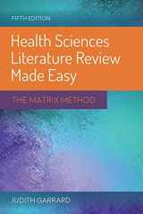 9781284115192-1284115194-Health Sciences Literature Review Made Easy: The Matrix Method
