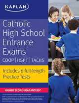 9781506203393-1506203396-Catholic High School Entrance Exams: COOP * HSPT * TACHS (Kaplan Test Prep)
