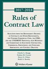 9781454875345-1454875348-Rules of Contract Law, 2017-2018 Statutory Supplement
