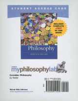 9780205014590-0205014593-MyPhilosophyLab with Pearson eText Student Access Code Card for Consider Philosophy (standalone)