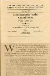 9780870202285-0870202286-The Documentary History of the Ratification of the Constitution, Volume 15: Commentaries on the Constitution, Public and Private: Volume 3, 18 December to 31 January 1788 (Volume 15)
