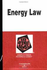 9780314150585-0314150587-Energy Law in a Nutshell (Nutshell Series)