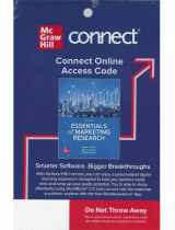 9781265785154-1265785155-Connect Access Code Card for Essentials of Marketing Research, 6th edition