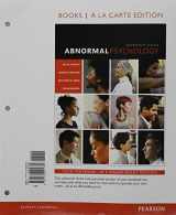 9780134481913-0134481917-Abnormal Psychology, Book a la Carte Plus NEW MyLab Psychology -- Access Card Package (17th Edition)