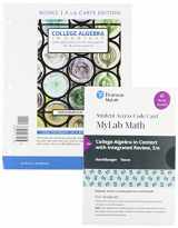 9780136176039-0136176038-College Algebra in Context, Loose-Leaf Edition Plus Integrated Review MyLab Math with Pearson eText -- 18 Week Access Card Package