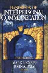 9780761921608-0761921605-Handbook of Interpersonal Communication