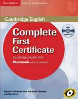 9788483237311-8483237318-Complete First Certificate for Spanish Speakers Workbook without Answers with Audio CD