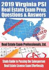 9781086430370-1086430379-2019 Virginia PSI Real Estate Exam Prep Questions and Answers: Study Guide to Passing the Salesperson Real Estate License Exam Effortlessly