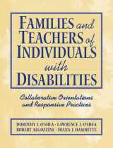 9780205151318-0205151310-Families and Teachers of Individuals With Disabilities: Collaborative Orientations and Responsive Practices