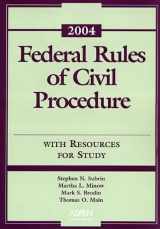 9780735550889-0735550883-Federal Rules Of Civil Procedure With Resources For Study 2004