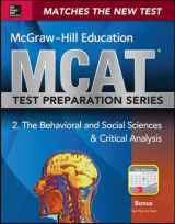 9780071825610-0071825614-McGraw-Hill Education MCAT Behavioral and Social Sciences & Critical Analysis 2015, Cross-Platform Edition: Psychology, Sociology, and Critical Analysis Review