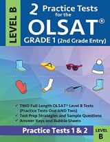 9781948255622-1948255626-2 Practice Tests for the OLSAT Grade 1 (2nd Grade Entry) Level B: Gifted and Talented Prep Grade 1 for Otis Lennon School Ability Test