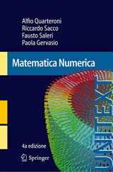 9788847056435-8847056438-Matematica Numerica (UNITEXT, 77) (Italian Edition)