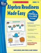 9780439839426-0439839424-Algebra Readiness Made Easy: Grades 7-8: An Essential Part of Every Math Curriculum