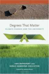 9780262182584-0262182580-Degrees That Matter: Climate Change and the University (Urban and Industrial Environments)