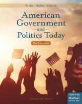 9781337799782-1337799785-American Government and Politics Today: The Essentials, Enhanced