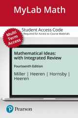 9780135189962-0135189969-Mathematical Ideas -- MyLab Math with Pearson eText Access Code