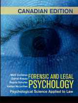 9781464149016-1464149011-Forensic and Legal Psychology (Canadian Edition)