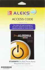 9781259118395-1259118398-ALEKS 360 for Messersmith PreAlgebra with P.O.W.E.R. Learning, 1e (11 weeks)