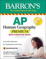 9781506258843-1506258840-AP Human Geography Premium: With 4 Practice Tests (Barron's Test Prep)