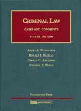 9781599413150-1599413159-Criminal Law- Cases and Comments (University Casebook Series)