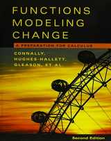 9780471654841-0471654841-Functions Modeling Change, Textbook and Student Study Guide: A Preparation for Calculus