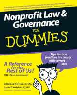 9780470087893-0470087897-Nonprofit Law and Governance For Dummies