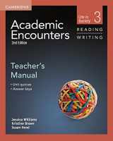9781107631373-1107631378-Academic Encounters Level 3 Teacher's Manual Reading and Writing
